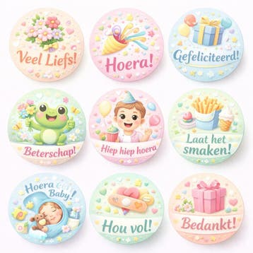 leuke stickers, Hobby en Vrije tijd, Ophalen of Verzenden, Nieuw