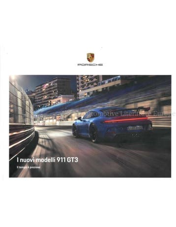 2022 PORSCHE 911 GT3 HARDCOVER BROCHURE ITALIAANS, Boeken, Nieuw, Porsche, Author