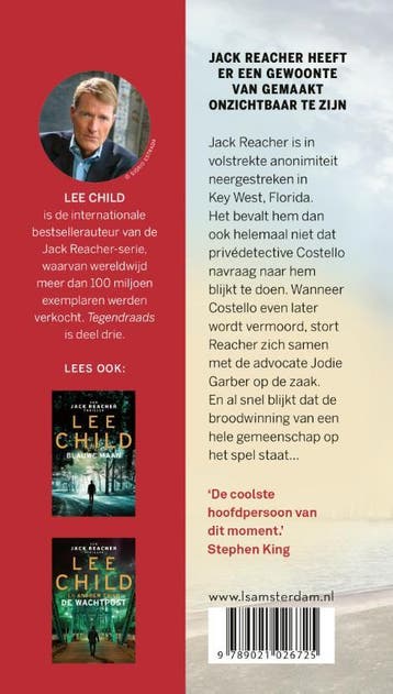 Tegendraads / Premium pocket / 3 9789021026725 Lee Child, Boeken, Verzenden, Zo goed als nieuw, Lee Child