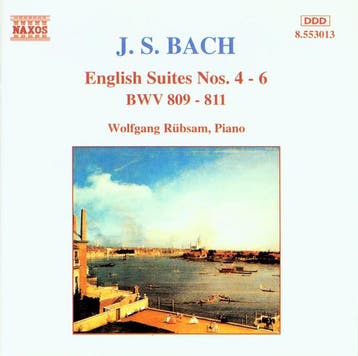 cd - J. S. Bach - English Suites Nos. 4 - 6 BWV 809 - 811, Verzenden, Zo goed als nieuw