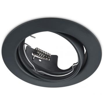 GU10 Inbouwspot Set - Mat Zwart - Inbouw Rond - Kantelbaar -, Ophalen of Verzenden, Nieuw, Overige fittingen, Plafondspot of Wandspot