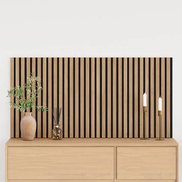 vidaXL Wandpanelen 2 st 60,5 x 60 cm Naturel, Doe-het-zelf en Verbouw, Platen en Panelen, Verzenden, Nieuw