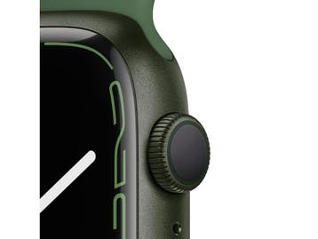 Apple Watch Series 7 - 45mm - Aluminium - Groen - GPS +, Verzenden, Zo goed als nieuw, Apple