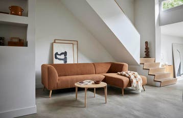 Moderne Design Banken - Scandinavische Banken - Hoekbanken, Verzenden, Nieuw, Stof, Scandinavisch, design, deens, modulaire bank, hoekbank, design