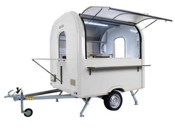 Food Trailer 220 cm Basis - Mobiele Verkoopwagen / Foodtruck