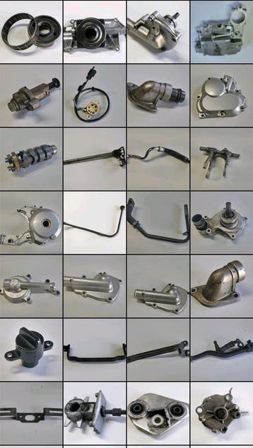 Motorblok onderdelen / Yamaha TDM 850 tdm850 / 1996 2000, Motoren, Onderdelen | Yamaha, Verzenden, Gebruikt