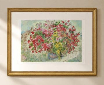 Marc Chagall (1887-1985), after - Les Jardin de Saint Paul