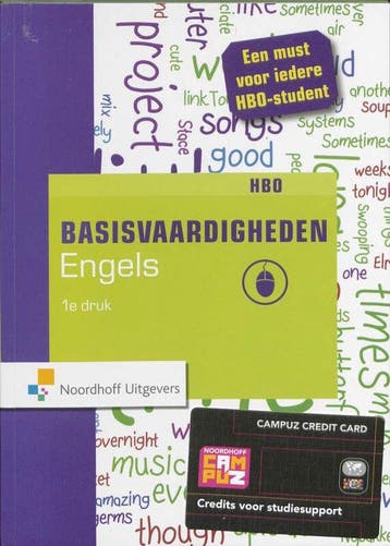 9789001767952 Basisvaardigheden Engels HBO | Tweedehands, Boeken, Schoolboeken, Verzenden, Zo goed als nieuw, Marieke van Vlierden