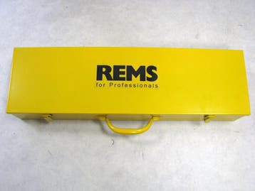 REMS EVA metalen koffer voor snijkoppen 1/4 - 1 1/4 Amigo, Ophalen of Verzenden, Nieuw