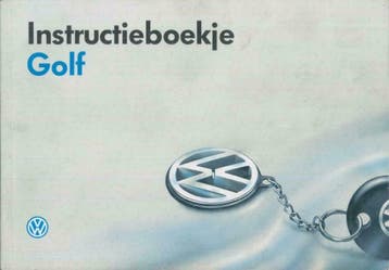 1993/94 Volkswagen Golf Instructieboekje Nederlands, Verzenden