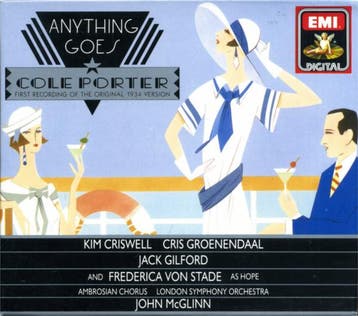 cd ost film/soundtrack - Cole Porter - Anything Goes, Verzenden, Zo goed als nieuw
