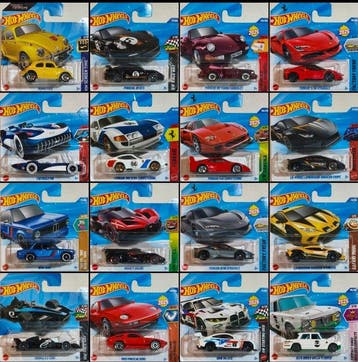 Hot Wheels, Diecast-TREASURE HUNTER Chevroletor - Ferrari,, Nieuw