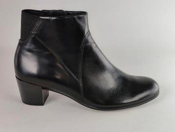 ECCO Shape M 35 leren enkellaarzen zwart maat 38, Kleding | Dames, Verzenden, Zwart, Lage of Enkellaarzen, ECCO
