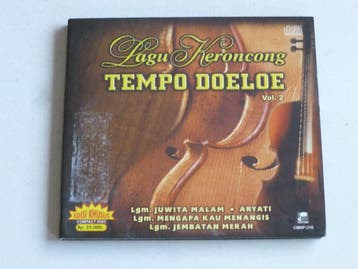 Lagu Keroncong Tempo Doeloe vol.2, Ophalen of Verzenden, Zo goed als nieuw