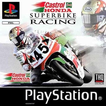 Castrol Honda Superbike Racing (PS1 Games), Ophalen of Verzenden, Zo goed als nieuw