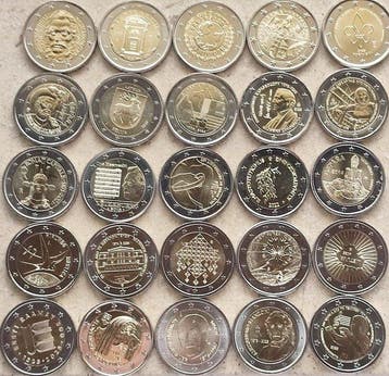 Europa. 2 Euro 2013/2026 (25 moedas) (Zonder minimumprijs)