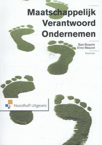 9789001817480 Maatschappelijk verantwoord ondernemen, Verzenden, Zo goed als nieuw, Bart Bossink