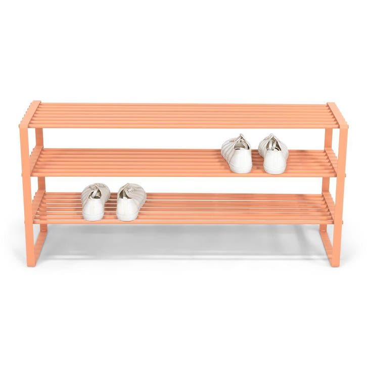 Spinder Design Rex SR2 100cm dubbel schoenenrek - clay terra, Huis en Inrichting, Kasten | Schoenenkasten, Nieuw, Verzenden