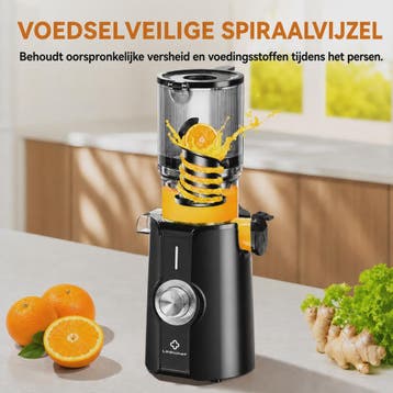 Krachtige Slow Juicer met 200W Motor en Extra Brede Opening, Witgoed en Apparatuur, Verzenden, Nieuw