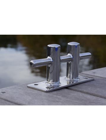 Dubbele Bolder - RVS 304, Watersport en Boten, Ophalen of Verzenden, Nieuw