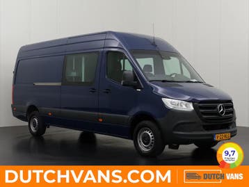 Mercedes-Benz Sprinter 319CDI Dubbele-cabine 2020 L3 H2, Euro 6, Blauw, Mercedes-Benz, Nieuw