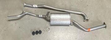 Complete uitlaat Einddemper + Middendemper Suzuki Alto 1.0, Verzenden, Nieuw