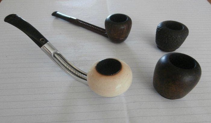 Falcon - Zonder minimumprijs - Pijp - Bruyere, meerschuim -, Verzamelen, Rookartikelen, Aanstekers en Luciferdoosjes