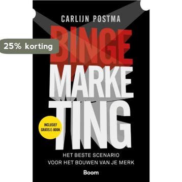 Bingemarketing - Carlijn Postma 9789024427680, Verzenden, Zo goed als nieuw, Carlijn Postma