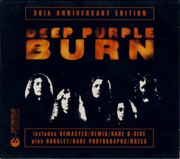 cd - Deep Purple - Burn, Verzenden, Zo goed als nieuw