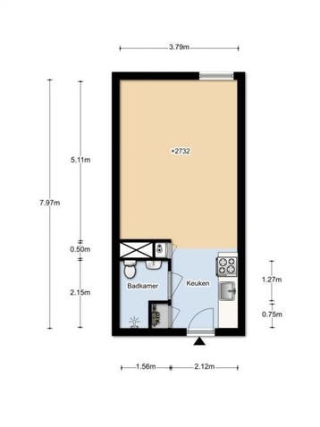 Te Huur Studio Bos en Lommerplantsoen In Amsterdam, 20 tot 35 m², Amsterdam