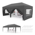 Pop-up Partytent 300x600 cm 6 Zijwanden met Wieltas, Verzenden, Nieuw