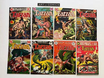 Tarzan #210, #211, #214, #215, #218, #225, #228, #231 - 4, Nieuw