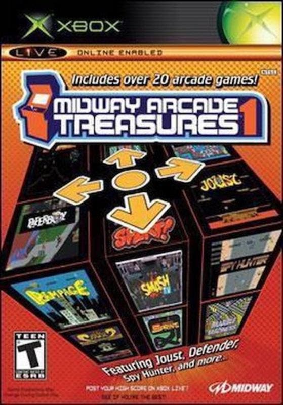 Midway Arcade Treasures (Xbox Original Games), Spelcomputers en Games, Games | Xbox Original, Zo goed als nieuw, Ophalen of Verzenden