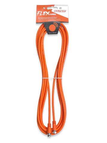 Selfsat FLEX flexibele coaxkabel met F-connectoren, Audio, Tv en Foto, Audiokabels en Televisiekabels, Ophalen of Verzenden, Nieuw