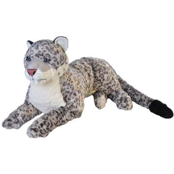 Wild Republic sneeuwluipaard knuffel - pluche - 76 cm, Verzenden, Nieuw