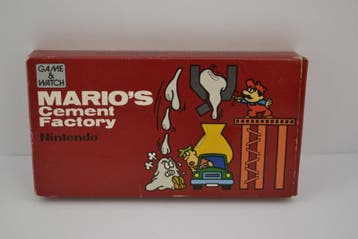 Nintendo Game &amp; Watch - Marios Cement Factory, Verzenden, Zo goed als nieuw