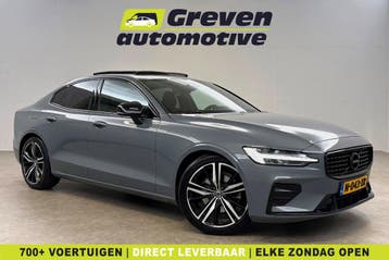 Volvo S60 2.0 B4 R-Design Black Optic | Pano | Virtual |, Automaat, Euro 6, Elektrisch, Nieuw