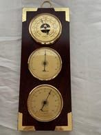 Maritieme objecten - Vintage thermometer en barometer
