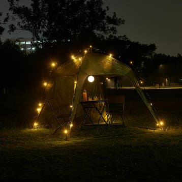 LED Paviljoen Barendrecht partytent 250x250x190 cm groen pro, Verzenden, Nieuw