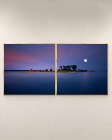 Elena Paraskeva - Grass Island (U.S.A) - XXL DIPTYCH
