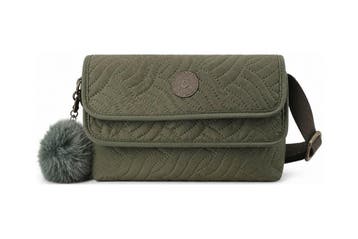 Kipling Handtas Groen, Verzenden, Zo goed als nieuw, Groen