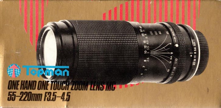 Panagor 55–220mm F/3.5–4.5 One-Touch Macro voor Asahi K / Pe, Audio, Tv en Foto, Fotografie | Lenzen en Objectieven, Nieuw, Verzenden