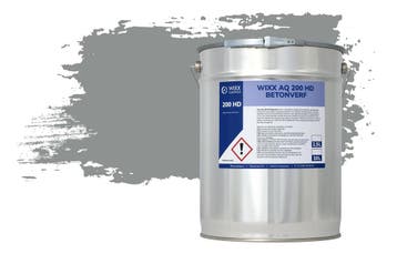 Wixx AQ 200 HD Betonverf RAL 7042 | Verkeersgrijs A 2.5L, Doe-het-zelf en Verbouw, Verf, Beits en Lak, Verzenden, Nieuw, Verf