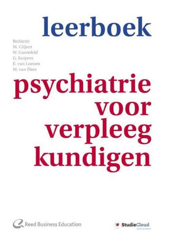 Leerboek psychiatrie voor verpleegkundigen, 9789035238794, Boeken, Verzenden, Zo goed als nieuw, HBO