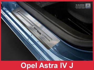 Instaplijsten | geschikt voor Opel Astra J 2010-2016 | 4-del, Verzenden