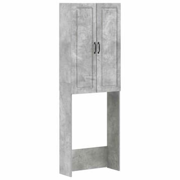 vidaXL Toiletkast UTRECHT Betongrijs 66 x 25,5 x 190 cm, Verzenden, Nieuw