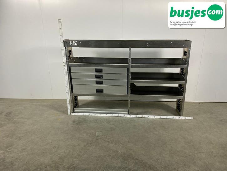 Aluca bedrijfswageninrichting 1865x320x1250mm (2849), Auto diversen, Overige Auto diversen, Ophalen of Verzenden