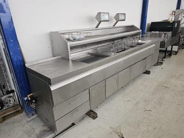 Kiremko gereviseerde  Bakwand Friteuse Hoog Rendement, Ophalen of Verzenden, Gebruikt