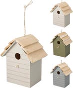 Vogelhuisje met koordje / Nestkast decoratief, Nieuw
