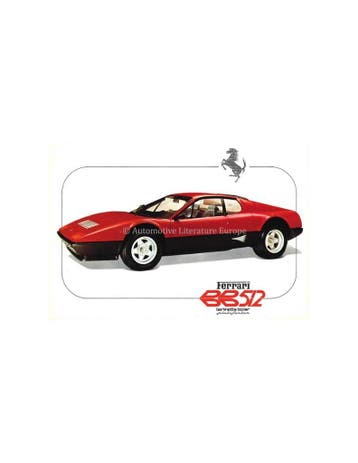 1977 FERRARI BERLINETTA BOXER 512 PININFARINA LEAFLET, Nieuw, Ferrari, Author